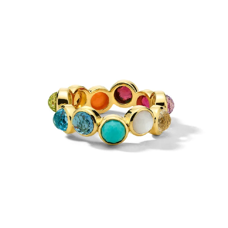 Beaded Fashion Rings in Natural Stones and Cotton Cord for a Handmade AestheticAll-Stone Rainbow Lollipop Eternity Ring Beaded Fashion Rings in Natural Stones and Cotton Cord for a Handmade AestheticAll-Stone Rainbow Lollipop Eternity Ring