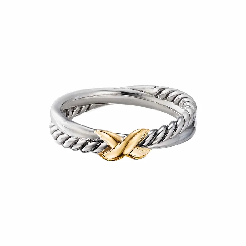 Textured Fashion Rings in Pewter with Hammered and Embossed SurfacesPetite X Ring (Size 6) Textured Fashion Rings in Pewter with Hammered and Embossed SurfacesPetite X Ring (Size 6)