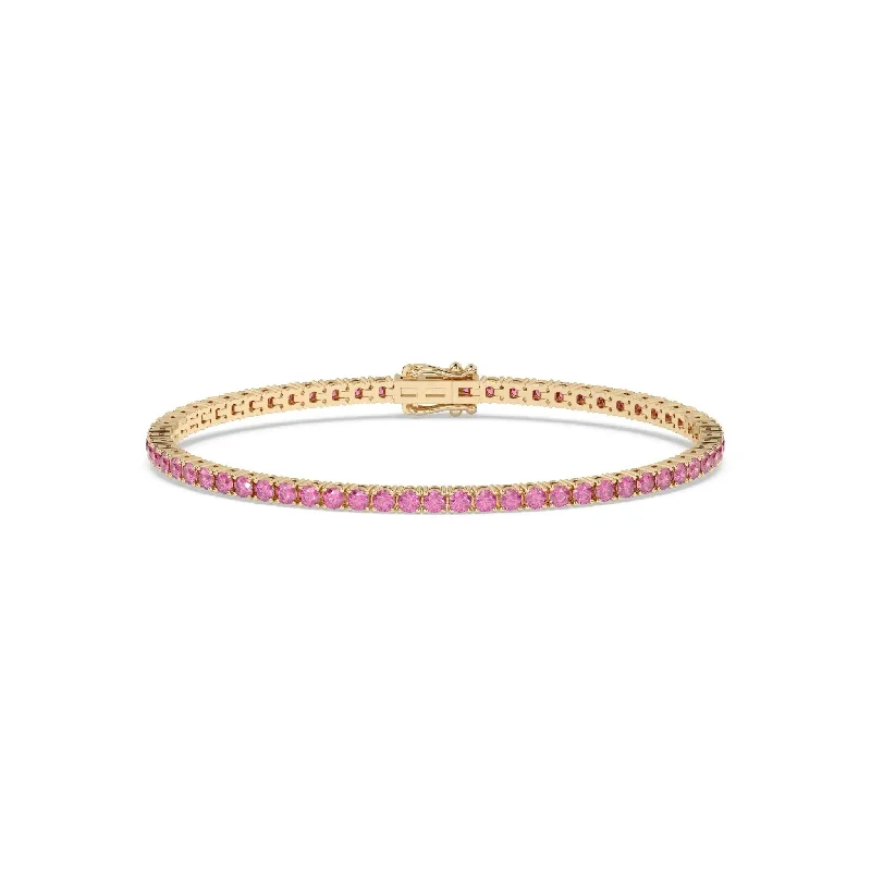 Solid Gold Bangles with Intricate Floral Engravings for a Luxurious LookPink Sapphire Tennis Bracelet Solid Gold Bangles with Intricate Floral Engravings for a Luxurious LookPink Sapphire Tennis Bracelet