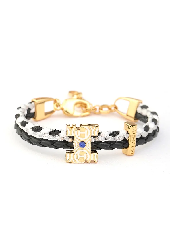 Chamm Bracelets with unique designsOH Dopamine Bond Bracelet in Noir Black, Gold Finish Chamm Bracelets with unique designsOH Dopamine Bond Bracelet in Noir Black, Gold Finish