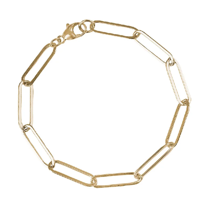 Chamm Bracelets for festivalsPaperclip Bracelet – Large Charm Bracelet in Yellow Gold Chamm Bracelets for festivalsPaperclip Bracelet – Large Charm Bracelet in Yellow Gold