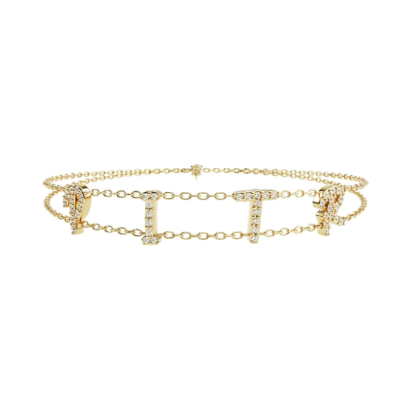 Geometric - Shaped Bangles in Matte Black for a Minimalist AestheticScript Diamond Name Bracelet Geometric - Shaped Bangles in Matte Black for a Minimalist AestheticScript Diamond Name Bracelet
