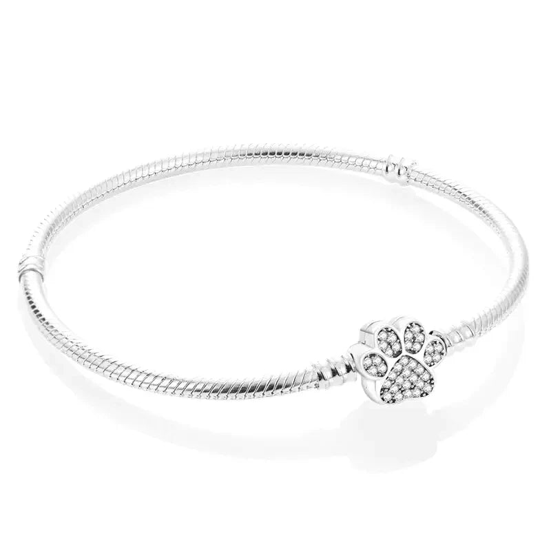 Chamm Bracelets with positive energyDog Paw Charm Bracelet