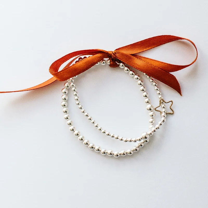 Custom Chamm BraceletsStacking gift set - Sterling Silver (can be personalised)