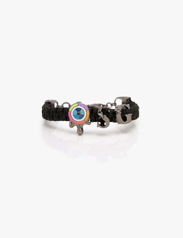 Chamm Bracelets with positive energyLove Links Bracelet in Black Gunmetal Finish