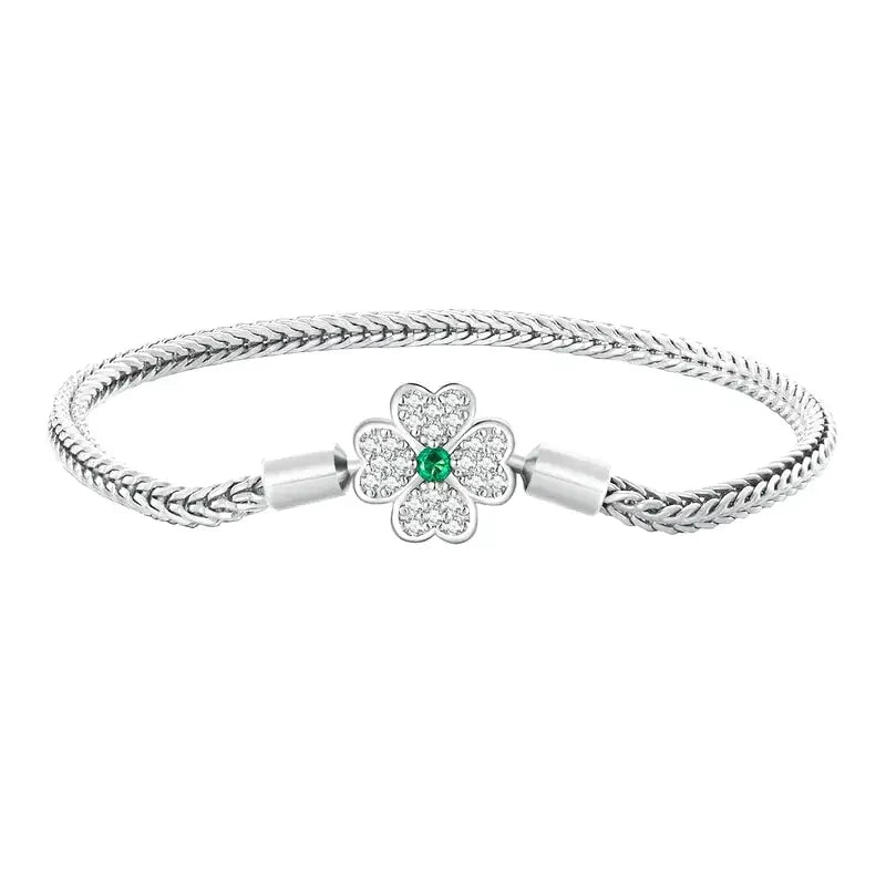 Chamm Bracelets for gift ideasClover Charm Bracelet