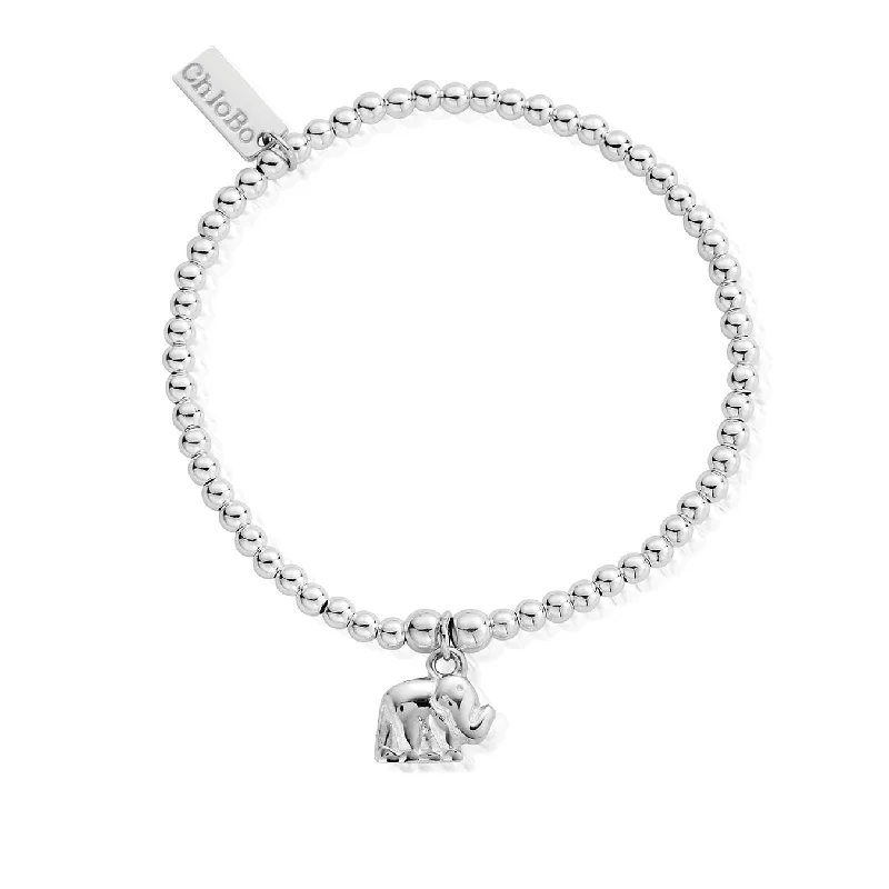 Custom Chamm BraceletsCute Charm Elephant Bracelet