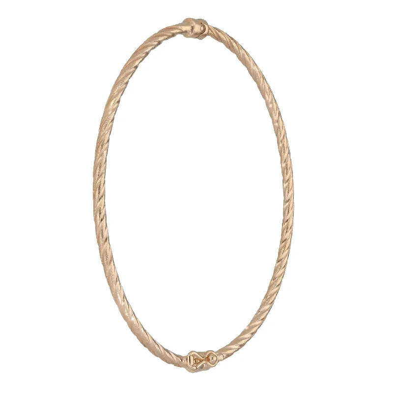 Bangle Bracelets with Celtic Knotwork for a Symbolic and Stylish LookNew 9ct Gold Twisted Bangle Bangle Bracelets with Celtic Knotwork for a Symbolic and Stylish LookNew 9ct Gold Twisted Bangle