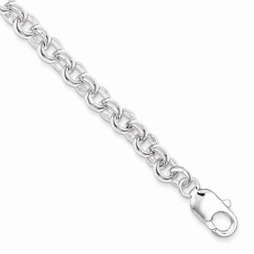 Chamm Bracelets for womenSterling Silver Fancy Link Bracelet