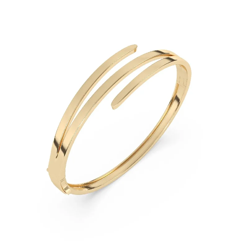 Stretch Bangle Bracelets with Elastic Cord for a Comfortable FitTwist Bangle