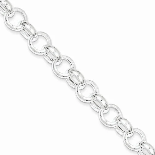 Luxury Chamm BraceletsSterling Silver Fancy Link Bracelet