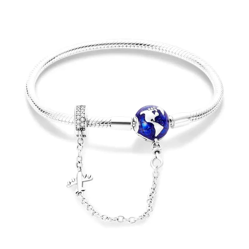Chamm Bracelets for womenGlobe Charm Bracelet