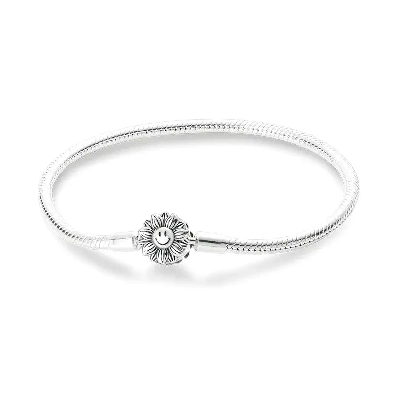 Chamm Bracelets with adjustable sizesSunflower Charm Bracelet