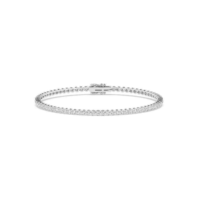 Bangle Bracelets with LED Lights for a Glowing and Trendy AccessoryBezel Set Diamond Tennis Bracelet Bangle Bracelets with LED Lights for a Glowing and Trendy AccessoryBezel Set Diamond Tennis Bracelet