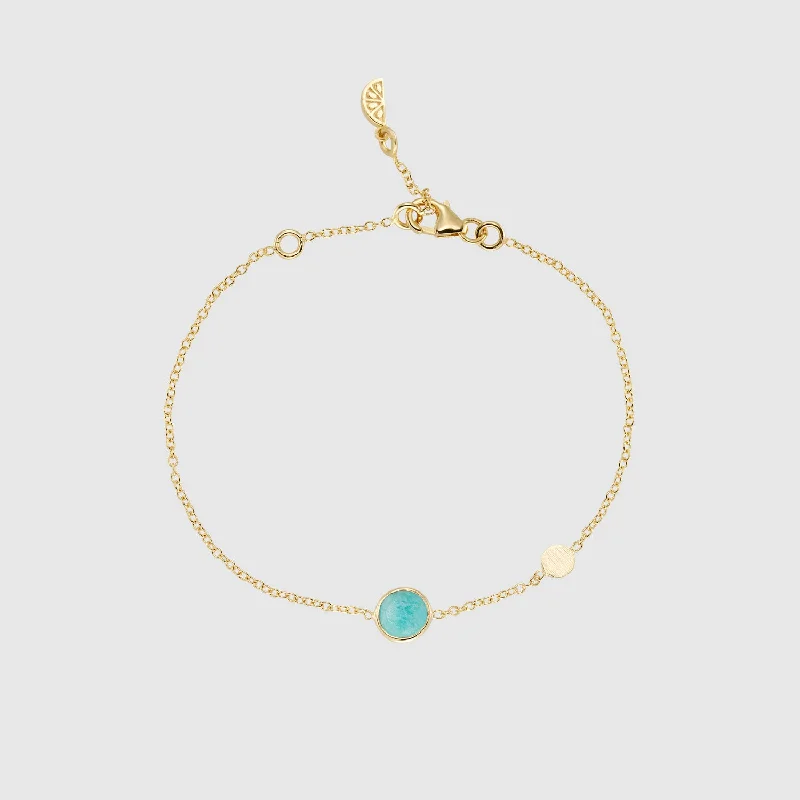 Children's Bangle Bracelets with Animal - Shaped Charms for a Cute AccessorySalina Amazonite and Gold Disc Bracelet Children's Bangle Bracelets with Animal - Shaped Charms for a Cute AccessorySalina Amazonite and Gold Disc Bracelet