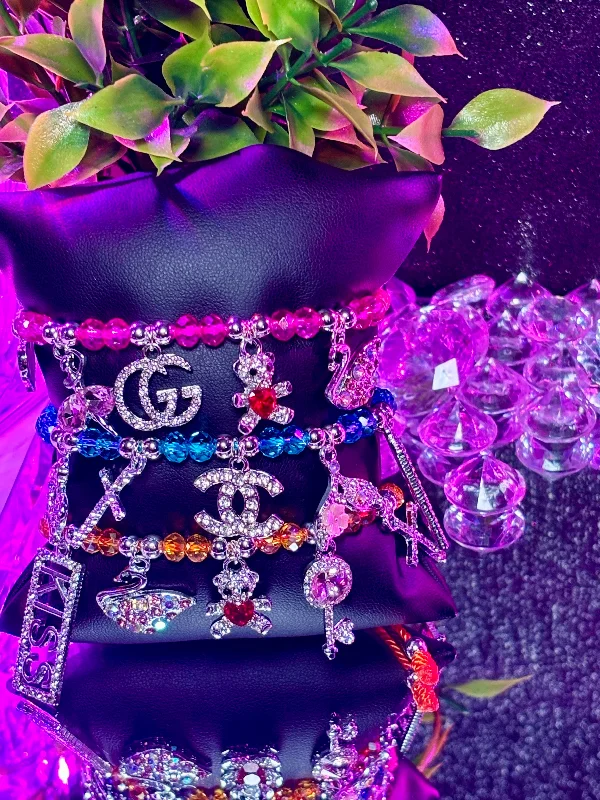 Chamm Bracelets for festivalsMacrame | Bling Charm Bracelets