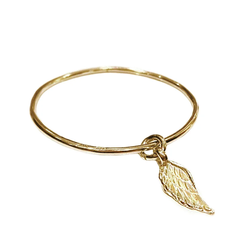 Bangle Bracelets with LED Lights for a Glowing and Trendy AccessoryGold Angel Wing Bangle Bangle Bracelets with LED Lights for a Glowing and Trendy AccessoryGold Angel Wing Bangle