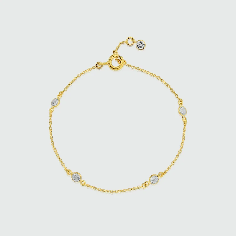 Plus Size Women's Wide Bangle Bracelets in Matte Finish for a Statement PieceSofia 18ct Yellow Gold Vermeil & Cubic Zirconia Bracelet Plus Size Women's Wide Bangle Bracelets in Matte Finish for a Statement PieceSofia 18ct Yellow Gold Vermeil & Cubic Zirconia Bracelet