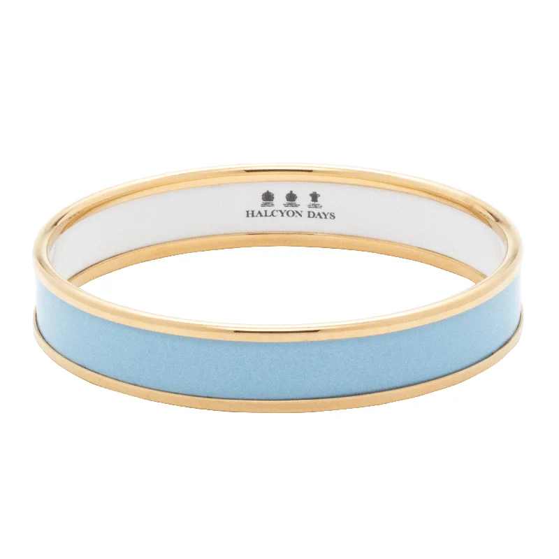 Solid Gold Bangles with Intricate Floral Engravings for a Luxurious LookForget-Me-Not & Gold Enamel Bangle Solid Gold Bangles with Intricate Floral Engravings for a Luxurious LookForget-Me-Not & Gold Enamel Bangle