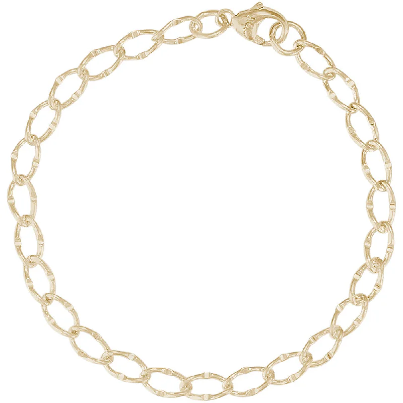 Chamm Bracelets with gemstonesCharm Bracelet in Gold Plated