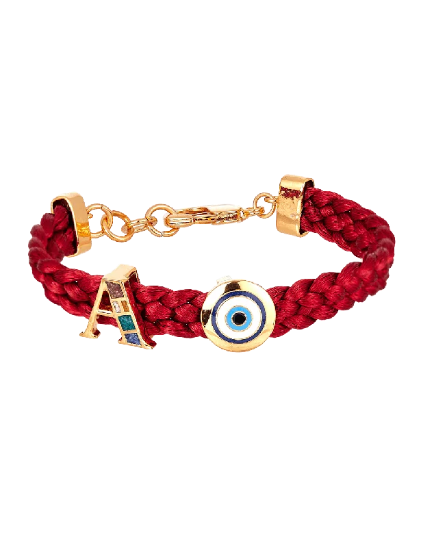 Chamm Bracelets for mindfulnessPersonalised Unisex Infini Thread of Protego Bracelet - Rose wood and Gold Chamm Bracelets for mindfulnessPersonalised Unisex Infini Thread of Protego Bracelet - Rose wood and Gold
