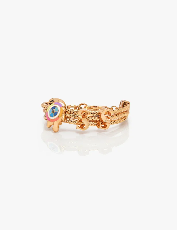 Chamm Bracelets for mindfulnessLove Links Bracelet in Gold