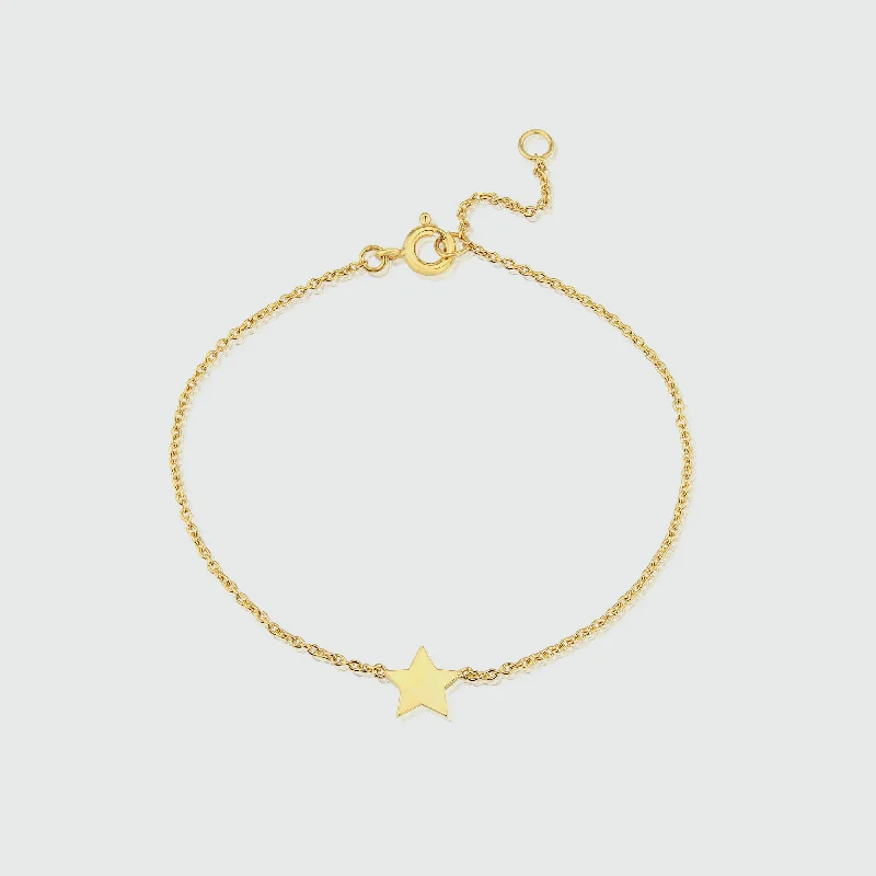 Geometric - Shaped Bangles in Matte Black for a Minimalist AestheticSoho Yellow Gold Star Bracelet Geometric - Shaped Bangles in Matte Black for a Minimalist AestheticSoho Yellow Gold Star Bracelet