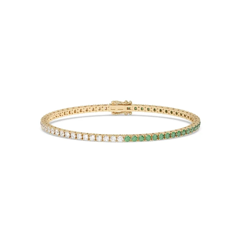 Bangle Bracelets with LED Lights for a Glowing and Trendy AccessoryWhite & Green Topaz Tennis Bracelet Bangle Bracelets with LED Lights for a Glowing and Trendy AccessoryWhite & Green Topaz Tennis Bracelet