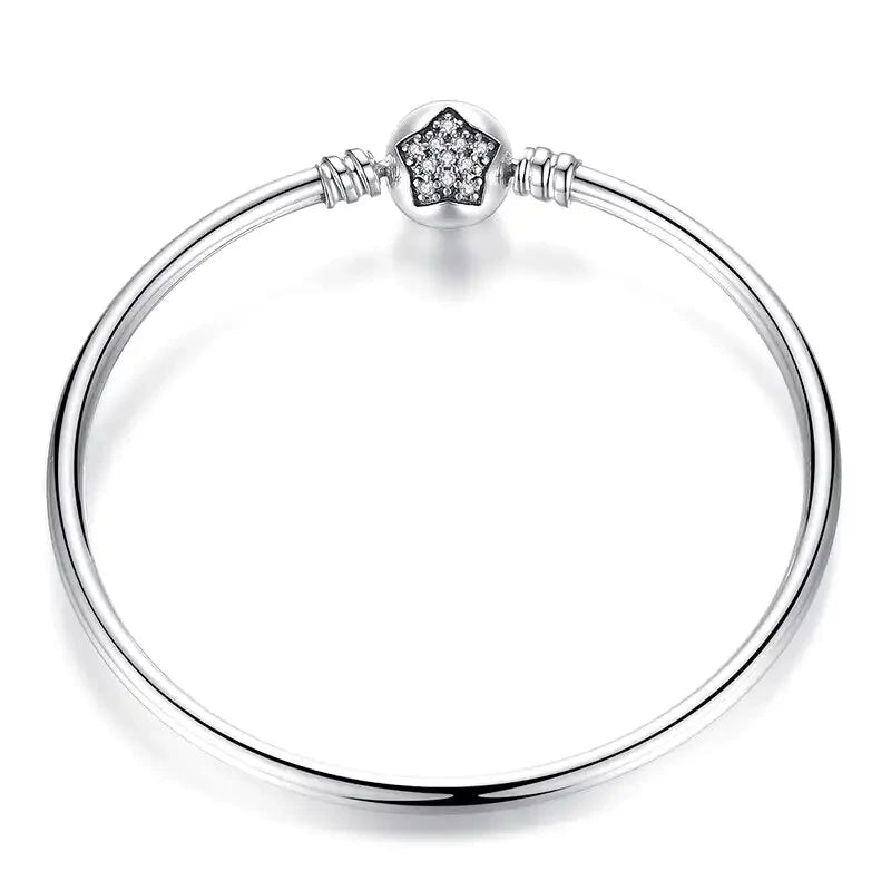 Chamm Bracelets with positive energyDiamond Star Charm Bracelet