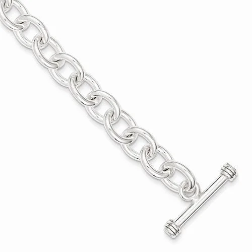 Chamm Bracelets for mindfulnessSterling Silver Polished Fancy Link Toggle Bracelet Chamm Bracelets for mindfulnessSterling Silver Polished Fancy Link Toggle Bracelet