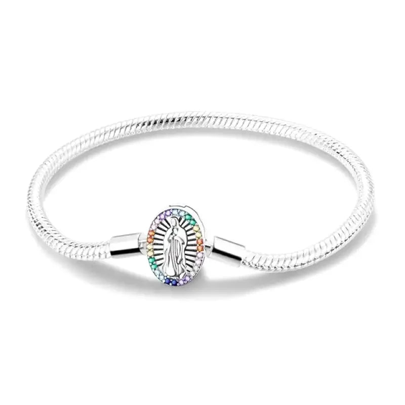 Chamm Bracelets for menVirgin Mary Charm Bracelet