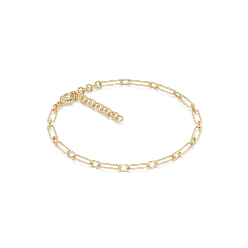 Rose Gold - Plated Bangles with Cubic Zirconia for a Glamorous TouchPaperclip Bracelet Rose Gold - Plated Bangles with Cubic Zirconia for a Glamorous TouchPaperclip Bracelet