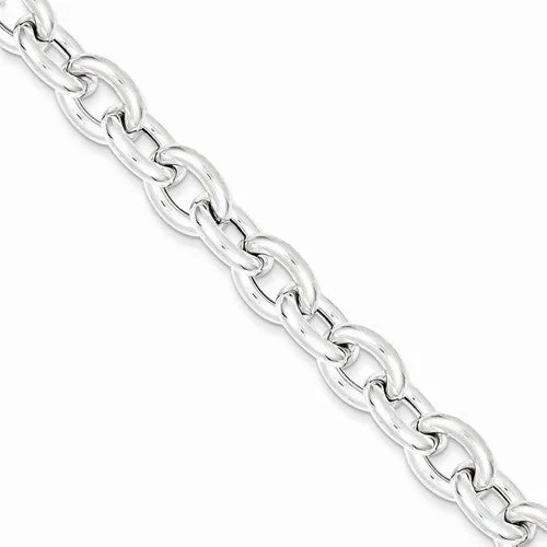 Chamm Bracelets for couplesSterling Silver Fancy Link Bracelet