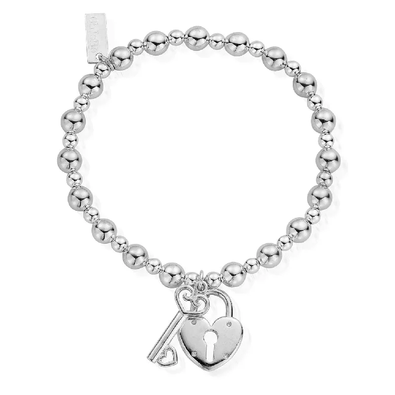 Chamm Bracelets for mindfulnessMini Small Ball Lock & Key Bracelet