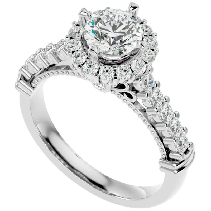 Blue Topaz - Embellished Wedding Bands in Silver for a Birthstone - Inspired and Colorful Piece1 3/4Ct Halo Diamond G/SI Engagement Ring in 10k White or Yellow Gold Blue Topaz - Embellished Wedding Bands in Silver for a Birthstone - Inspired and Colorful Piece1 3/4Ct Halo Diamond G/SI Engagement Ring in 10k White or Yellow Gold