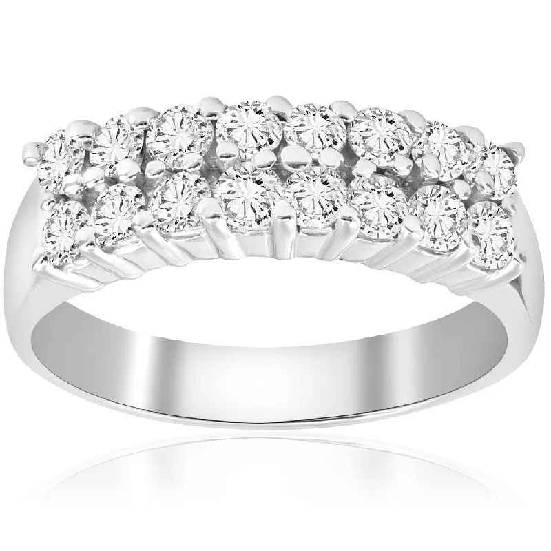 Men's Tungsten Carbide Wedding Bands with a Matte Finish and Grooved Details for a Modern and Durable Option14k White Gold 1 5/8ct Diamond Wedding Ring Womens Anniversary Band Men's Tungsten Carbide Wedding Bands with a Matte Finish and Grooved Details for a Modern and Durable Option14k White Gold 1 5/8ct Diamond Wedding Ring Womens Anniversary Band