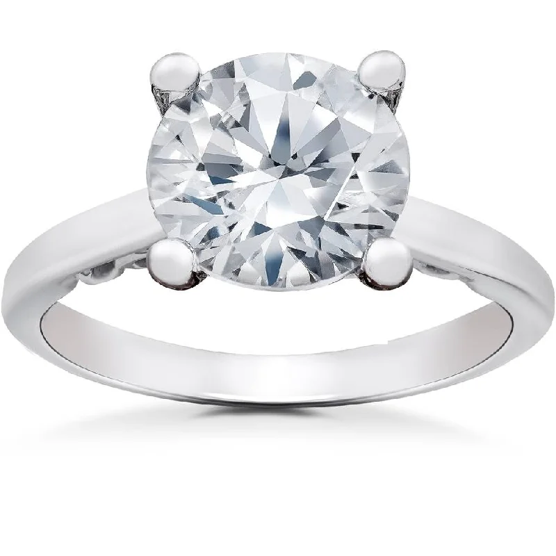 Matte - Black Ceramic Wedding Bands with a Polished Edge for a Sleek and Modern Appearance14k White Gold 2 Ct Solitaire Diamond Engagement Ring Lab Grown (G/H-SI1/SI2) Matte - Black Ceramic Wedding Bands with a Polished Edge for a Sleek and Modern Appearance14k White Gold 2 Ct Solitaire Diamond Engagement Ring Lab Grown (G/H-SI1/SI2)