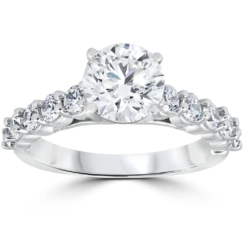 Emerald - Cut Gemstone Wedding Bands in 18K Gold for a Luxurious and Statement - Making Piece14k White Gold 2 Ct TDW Diamond Engagement Ring Clarity Enhanced (G-H/SI) Emerald - Cut Gemstone Wedding Bands in 18K Gold for a Luxurious and Statement - Making Piece14k White Gold 2 Ct TDW Diamond Engagement Ring Clarity Enhanced (G-H/SI)
