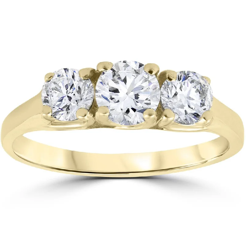 Vintage - Style Filigree Wedding Bands in 14K Gold for a Romantic and Antique - Inspired Aesthetic14k Yellow Gold Three Stone Diamond Anniversary Ring - White Vintage - Style Filigree Wedding Bands in 14K Gold for a Romantic and Antique - Inspired Aesthetic14k Yellow Gold Three Stone Diamond Anniversary Ring - White