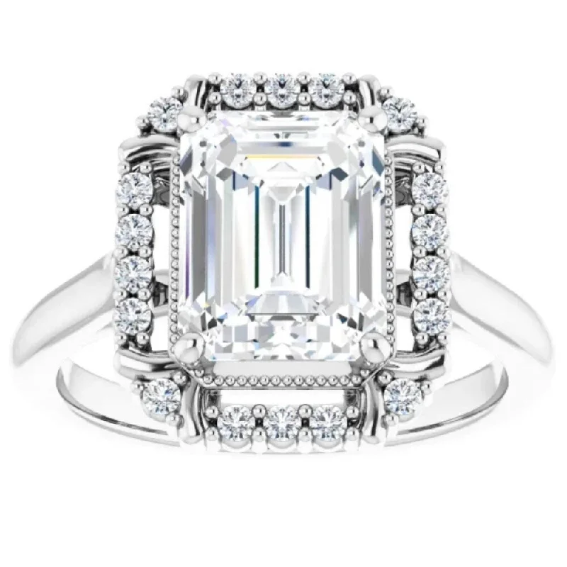 Matte - Black Ceramic Wedding Bands with a Polished Edge for a Sleek and Modern Appearance4.25CT Emerald Moissanite & Diamond Engagement Ring in White Yellow Rose Gold Matte - Black Ceramic Wedding Bands with a Polished Edge for a Sleek and Modern Appearance4.25CT Emerald Moissanite & Diamond Engagement Ring in White Yellow Rose Gold