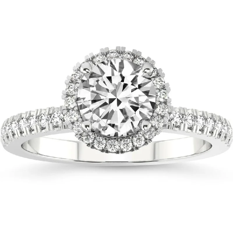 Emerald - Cut Gemstone Wedding Bands in 18K Gold for a Luxurious and Statement - Making PieceG/SI 4 1/2Ct Diamond Halo Lab Grown Engagement Ring White, Yellow or Rose Gold Emerald - Cut Gemstone Wedding Bands in 18K Gold for a Luxurious and Statement - Making PieceG/SI 4 1/2Ct Diamond Halo Lab Grown Engagement Ring White, Yellow or Rose Gold
