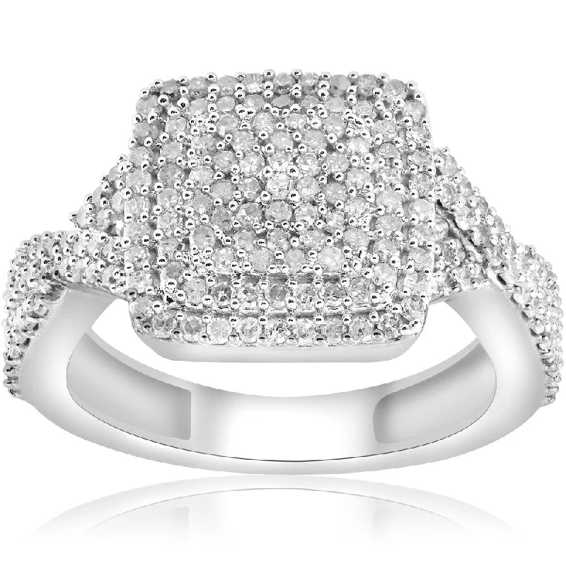 Platinum Celtic - Inspired Wedding Bands with Intricate Knotwork Patterns for a Symbolic and Stylish ChoicePompeii3 10k White Gold 5/8 Ct TDW Cushion Halo Interwoven Diamond Engagement Ring Platinum Celtic - Inspired Wedding Bands with Intricate Knotwork Patterns for a Symbolic and Stylish ChoicePompeii3 10k White Gold 5/8 Ct TDW Cushion Halo Interwoven Diamond Engagement Ring