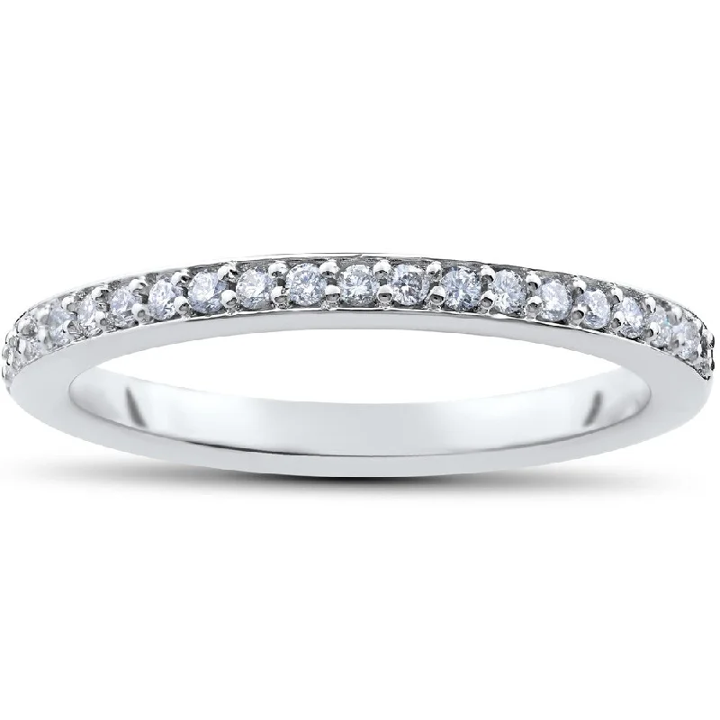 Infinity - Symbol Wedding Bands in Rose Gold with Small Diamonds for a Romantic and Symbolic GesturePompeii3 14k White Gold 1/4 Ct TDW Diamond Wedding Ring Lab Grown (G-H/VS1-VS2) Infinity - Symbol Wedding Bands in Rose Gold with Small Diamonds for a Romantic and Symbolic GesturePompeii3 14k White Gold 1/4 Ct TDW Diamond Wedding Ring Lab Grown (G-H/VS1-VS2)