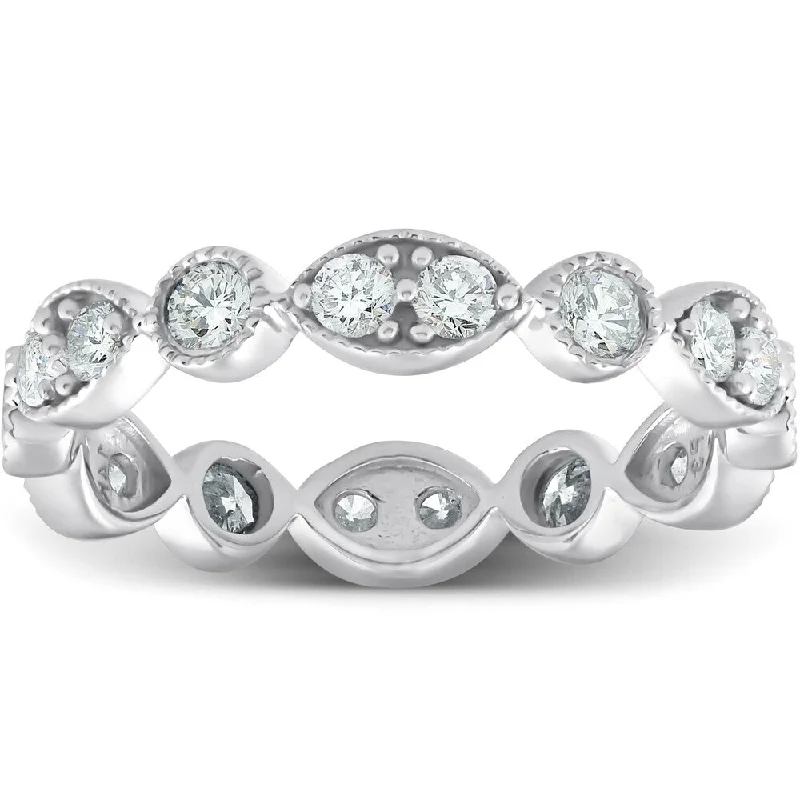 Sapphire - and - Diamond - Accented Wedding Bands in Platinum for a Royal and Sophisticated LookPompeii3 14k White Gold 1 ct TDW Diamond Eternity Ring Womens Stackable Wedding Anniversary Band Sapphire - and - Diamond - Accented Wedding Bands in Platinum for a Royal and Sophisticated LookPompeii3 14k White Gold 1 ct TDW Diamond Eternity Ring Womens Stackable Wedding Anniversary Band