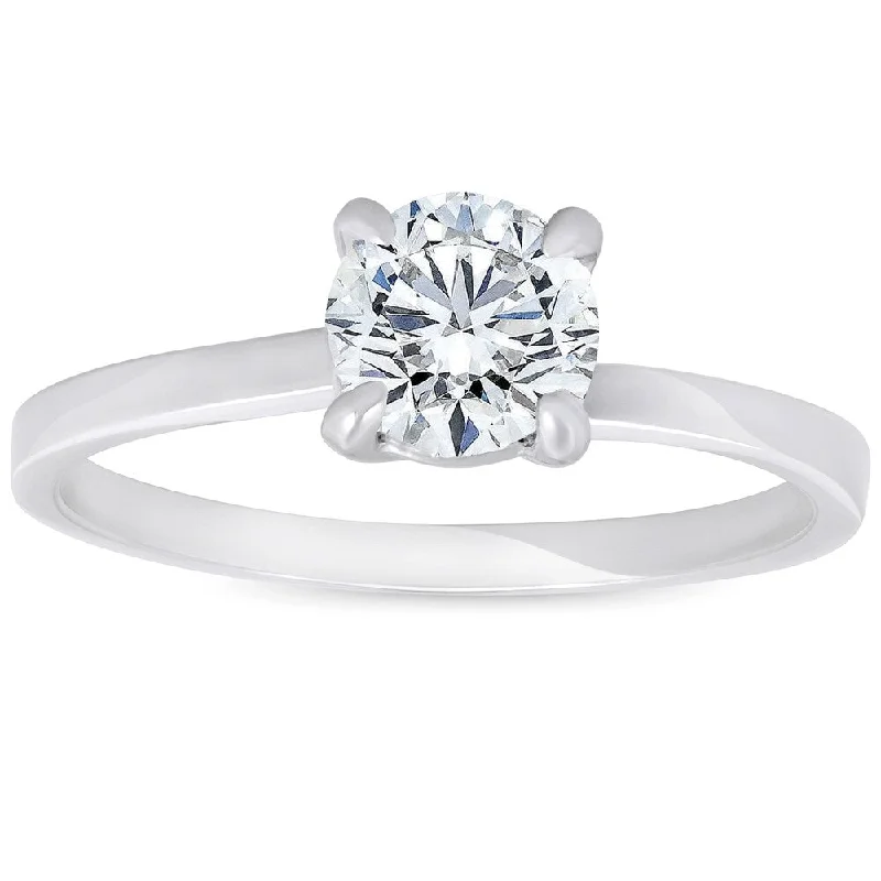 Two - Tone Gold and Silver Wedding Bands with a Twist Design for a Contemporary and Eye - Catching StylePompeii3 14K White Gold 3/4 ct TDW Solitaire Diamond Clarity Enhanced Round Brilliant Cut Engagement Ring Two - Tone Gold and Silver Wedding Bands with a Twist Design for a Contemporary and Eye - Catching StylePompeii3 14K White Gold 3/4 ct TDW Solitaire Diamond Clarity Enhanced Round Brilliant Cut Engagement Ring