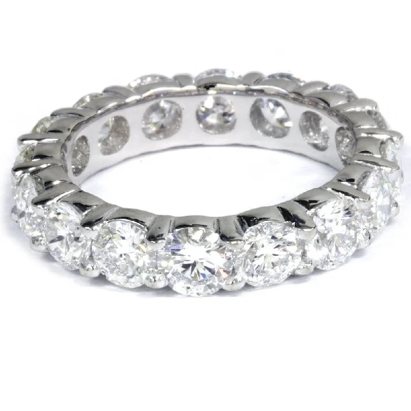 Pearl - and - Diamond - Studded Wedding Bands in White Gold for a Feminine and Elegant TouchPompeii3 14k White Gold 5 Ct TDW Diamond Eternity Wedding Ring Lab Grown (G-H/VS1-VS2) Pearl - and - Diamond - Studded Wedding Bands in White Gold for a Feminine and Elegant TouchPompeii3 14k White Gold 5 Ct TDW Diamond Eternity Wedding Ring Lab Grown (G-H/VS1-VS2)