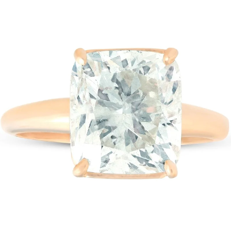 Emerald - Cut Gemstone Wedding Bands in 18K Gold for a Luxurious and Statement - Making PiecePompeii3 14k Yellow Gold 6.60 ct Cushion Shape Diamond Solitaire Engagement Ring Clarity Enhanced Emerald - Cut Gemstone Wedding Bands in 18K Gold for a Luxurious and Statement - Making PiecePompeii3 14k Yellow Gold 6.60 ct Cushion Shape Diamond Solitaire Engagement Ring Clarity Enhanced