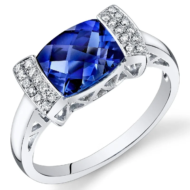 Turquoise Gemstone Rings in 925 Silver with a Southwestern - Inspired Design for a Rustic Charm14k White Gold 2.5ct Created Blue Sapphire and Diamond Ring Turquoise Gemstone Rings in 925 Silver with a Southwestern - Inspired Design for a Rustic Charm14k White Gold 2.5ct Created Blue Sapphire and Diamond Ring