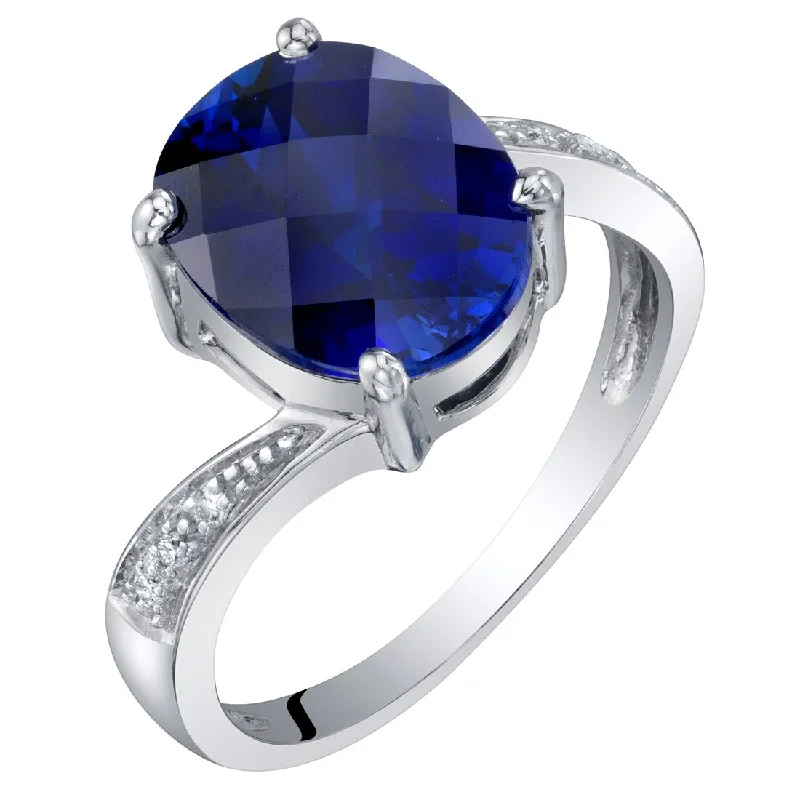 Opal Gemstone Rings in Rose Gold with a Milgrain Edge for a Feminine and Romantic Style14k White Gold 3.53ct Created Blue Sapphire and Diamond Ring Opal Gemstone Rings in Rose Gold with a Milgrain Edge for a Feminine and Romantic Style14k White Gold 3.53ct Created Blue Sapphire and Diamond Ring
