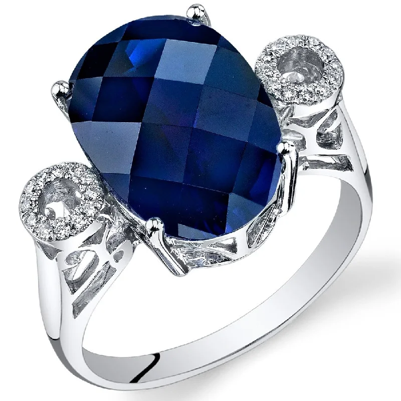 Moonstone Gemstone Rings in Silver - Plated Copper with a Celtic - Inspired Pattern for a Mystical Vibe14k White Gold 8.5ct Created Blue Sapphire and Diamond Ring Moonstone Gemstone Rings in Silver - Plated Copper with a Celtic - Inspired Pattern for a Mystical Vibe14k White Gold 8.5ct Created Blue Sapphire and Diamond Ring